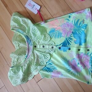 NWT Justice girls top Size M(10)